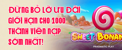 Khuyến Mãi Chào Mừng Tân Thủ 100% promotion